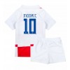 Kroatien Luka Modric #10 Heimtrikot EM 2024 Kurzarm (+ kurze hosen)